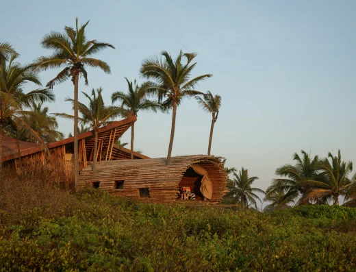 Playa Viva Casita and palms view