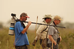 Birdwatching at Footsteps Eco Lodge