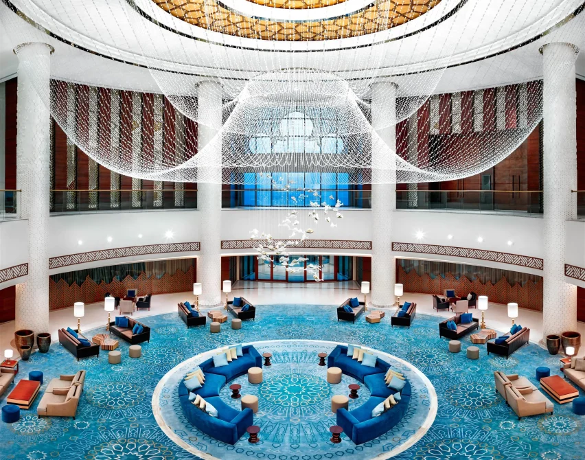 Fairmont Ajman Spectrum Lobby Lounge scaled